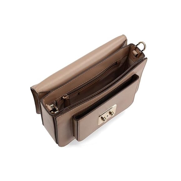 Michael Kors Sloan Large Shoulder Bag Leather Handbag Purse Ballet Pink Gold NEW - Picture 8 of 11